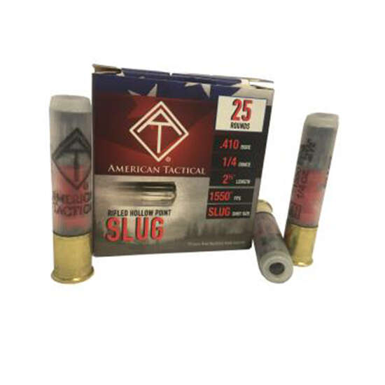 Ammunition ATI ZPAP M70 410Bore ATI AMMO 410GA 2.5 1/4oz RIFLED SLUG 250/CS • Model: ZPAP M70