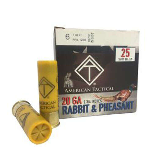 Ammunition ATI ZPAP M70 20Gauge ATI GAME LOAD 20GA 2.75 1OZ #6 250/1 • Model: ZPAP M70