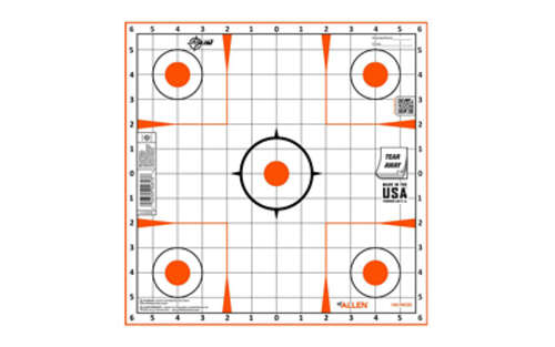 Targets Allen EZ AIM Adhesive ALLEN EZAIM PAPER 12" BULLSEYE 100PK • Model: EZ AIM Adhesive