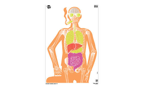 Targets Allen EZ Aim ALLEN EZ AIM 23X35 MAKIN BONES 3PK • Model: EZ Aim