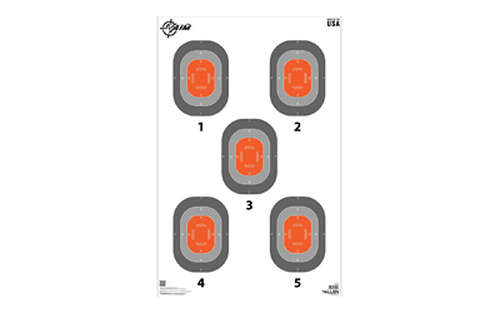 Targets Allen EZ AIM Paper ALLEN EZAIM 5 SPOT TRGT 23X35 50PK • Model: EZ AIM Paper