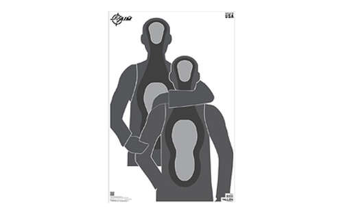 Targets Allen EZ AIM Paper ALLEN EZAIM HOSTAGE SITU 23X35 50PK • Model: EZ AIM Paper