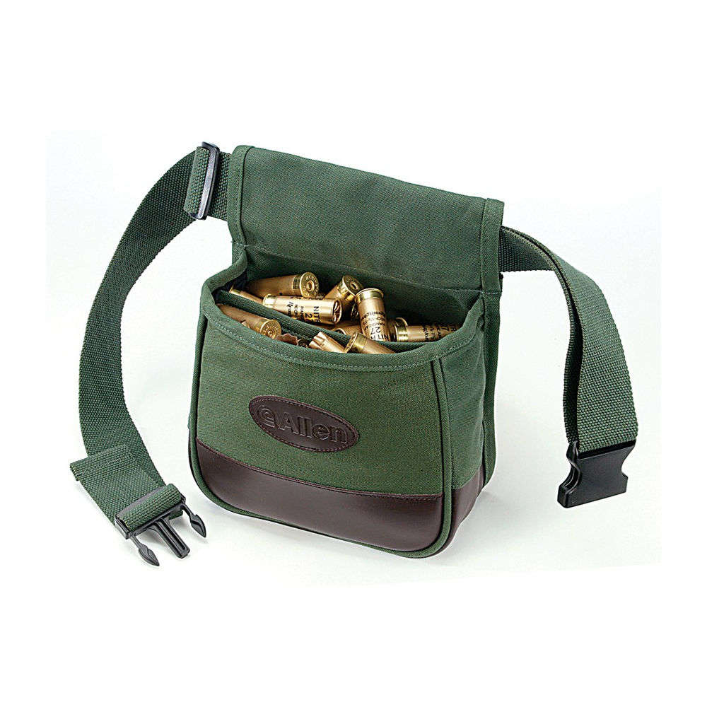 Soft Gun Cases Allen 4.50" SELECT CANVAS DBL COMPARTMENT SHELL BAG • Model: 4.50"