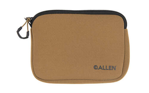 Soft Gun Cases Allen Neoprene Pistol Pouch ALLEN NEOP PISTOL POUCH COMPACT FDE • Model: Neoprene Pistol Pouch