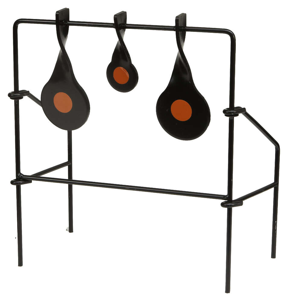 Targets Allen Steel ALLEN 15265  EZAIM TRPL SPINNER     TARGET RED/BLK