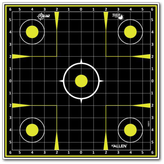 Targets Allen Paper ALLEN 15211  EZAIM SPLSH NNDHSVE 12X12 SGHTN GRD12