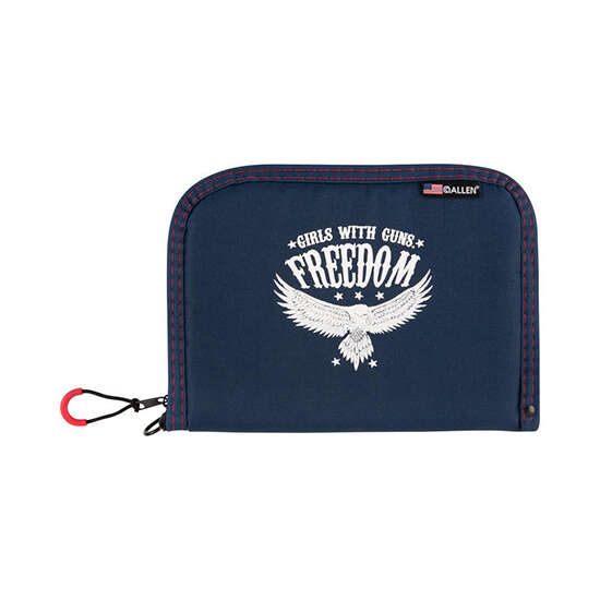 Hard gun Cases Allen Polyester ALLEN 9071   GWG FREEDOM PSTL CASE    10IN   NAVY