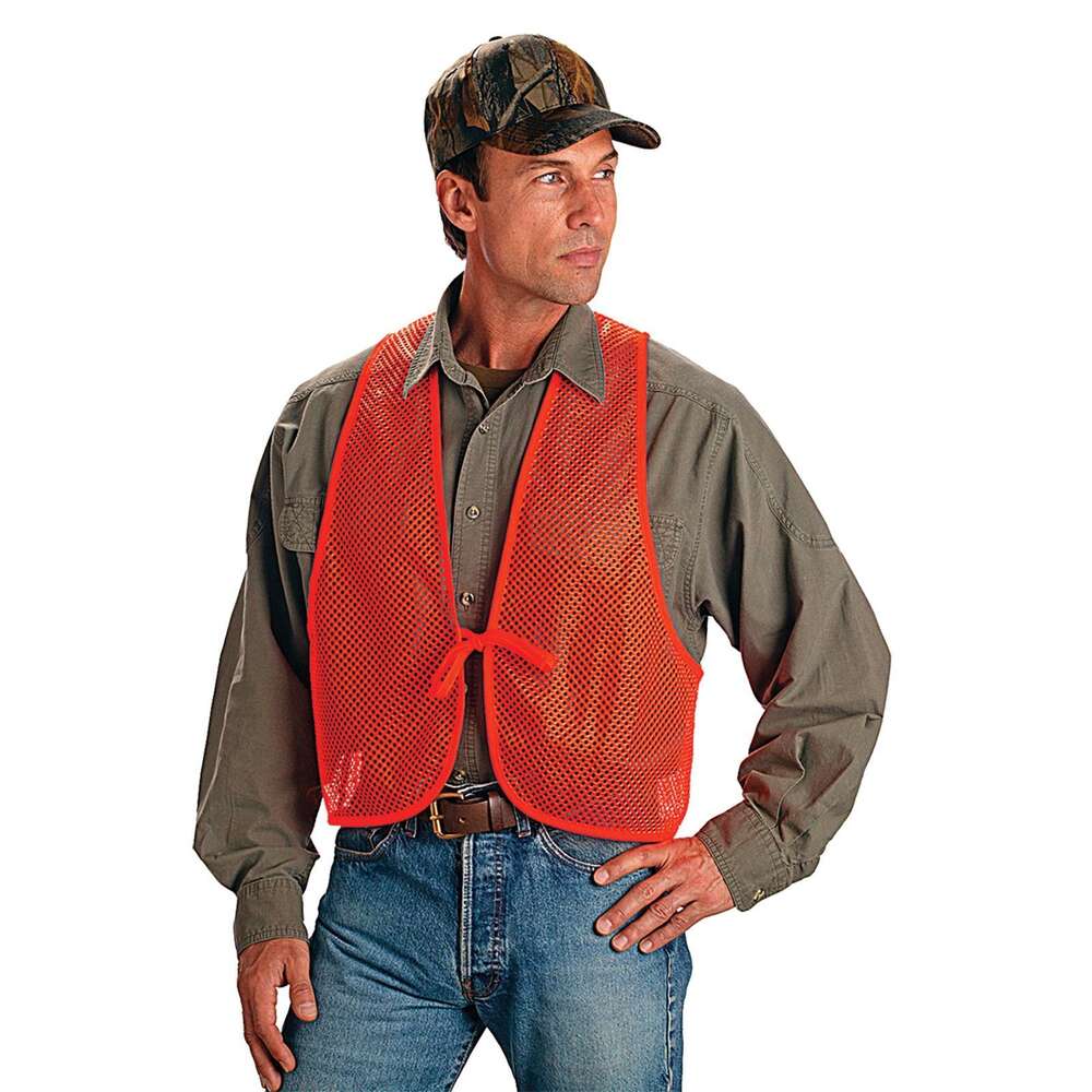 Clothing Allen OSFA ALLEN 15750  SAFETY  ORANGE MESH         VEST