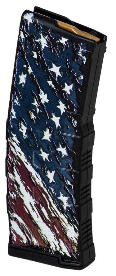 High Capacity Magazines Amend2 Ready Series 223Rem|5.56NATO Amend 2 AR-15/M4/M16 5.56x45 30-Rnd Mag American Flag • Model: Ready Series