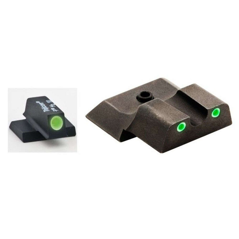 Sights Lasers AmeriGlo 4.50" I-DOT NIT SIGHT SWMP SHIELD GRN-GRN • Model: 4.50"