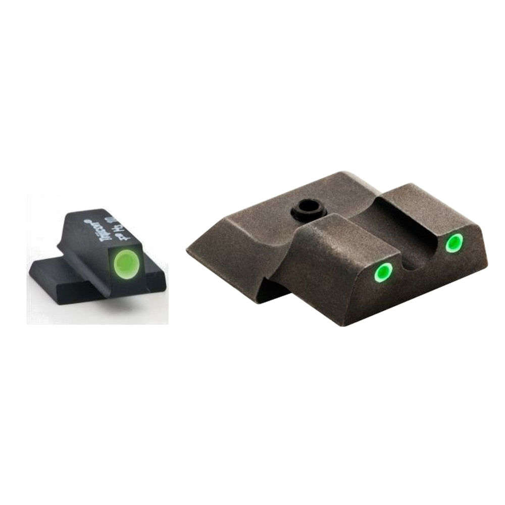 Sights Lasers AmeriGlo 4.50" CLAS 3 DOT GRN TRIT NIGHT SIT MP SHLD • Model: 4.50"