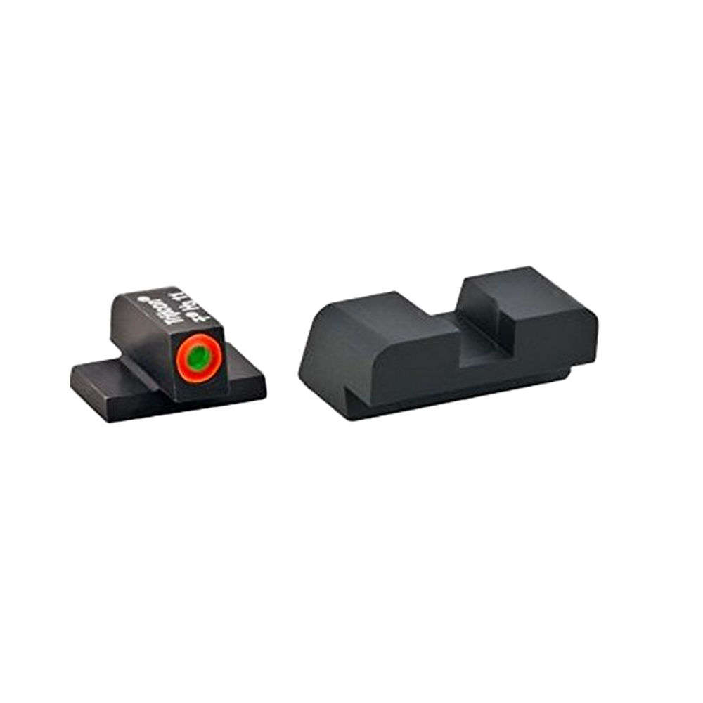 Sights Lasers AmeriGlo 4.50" HACKTHRN SIGHT SET SPR XD/XDM GRNORG-BLK