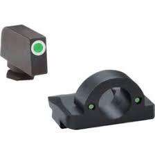 Sights Lasers AmeriGlo Ready Series Green Tritium Outline White for Glock Gen 5 17-19-19X-26-45