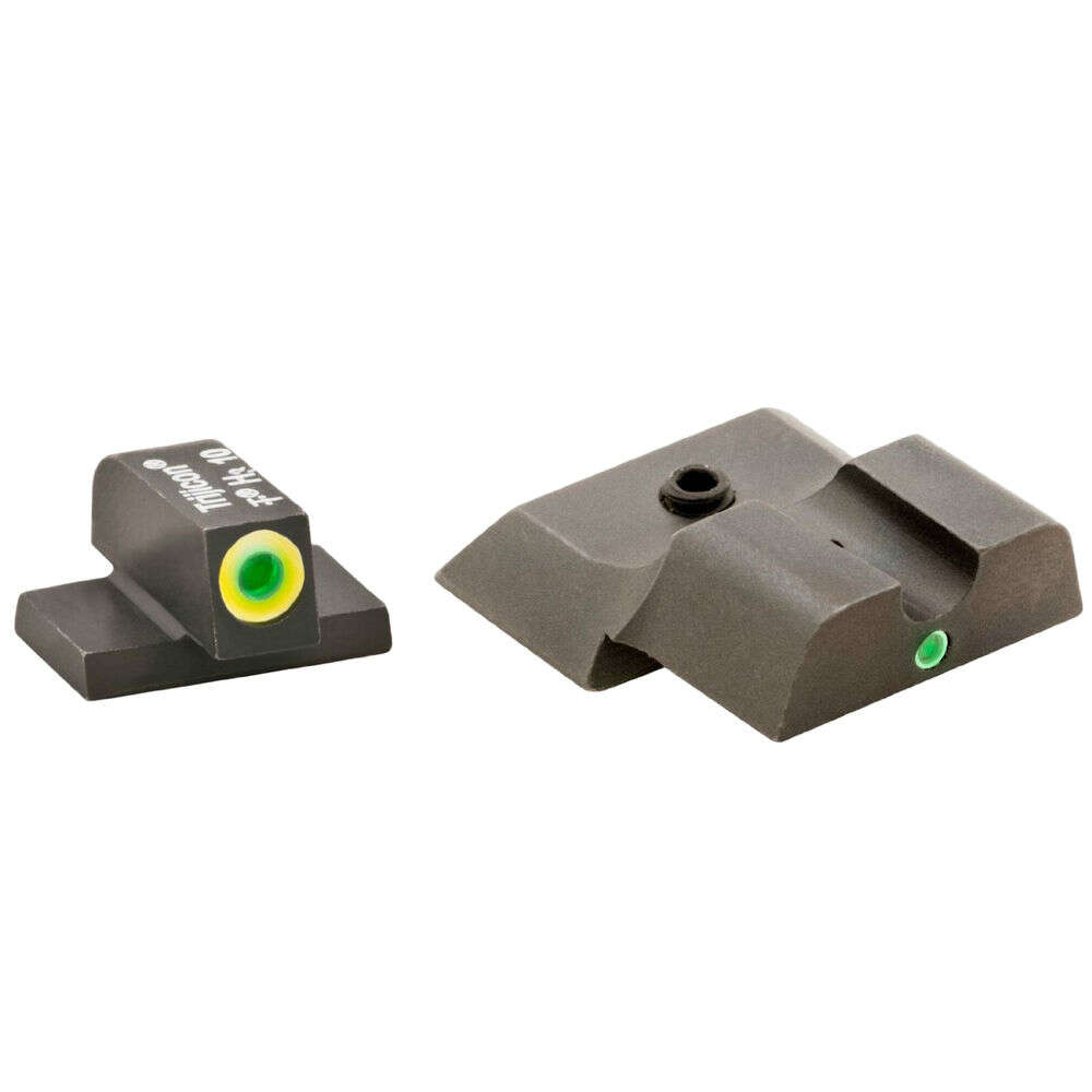 Sights Lasers AmeriGlo Ready Series Green Tritium Lime Green Lumi Outline/Green Single Dot for S&W M&P Shield