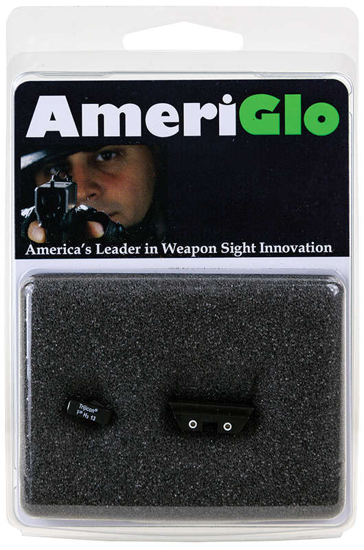 Sights Lasers AmeriGlo Glock Gen 1 4 9mm/.40/.380 | Gen 5 10mm/.45 AMER GL115 CLASSIC TRITIUM GLK GEN1-4/GEN5 GRN/YLW