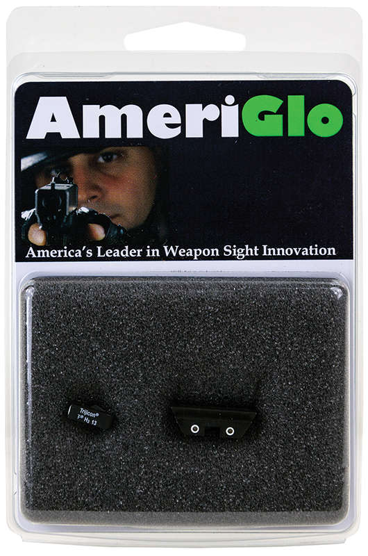 Sights Lasers AmeriGlo Glock Gen 1 4 10mm/.45/.357 AMER GL121   CLASSIC TRITIUM GLOCK GEN 1-4 GRN/YLW