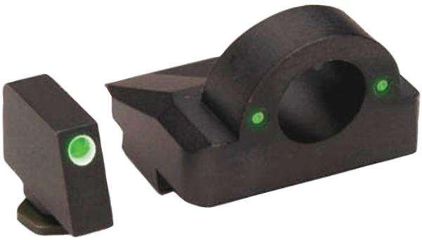 Sights Lasers AmeriGlo Glock Gen 1 4 9mm/.40/.380 | Gen 5 10mm/.45 AMER GL125   GHST RNG GLK    9/40          GRN/GRN