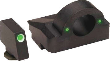 Sights Lasers AmeriGlo Glock Gen 1 4 10mm/.45/.357 AMER GL126   GHST RNG GLK GEN1-4           GRN/GRN