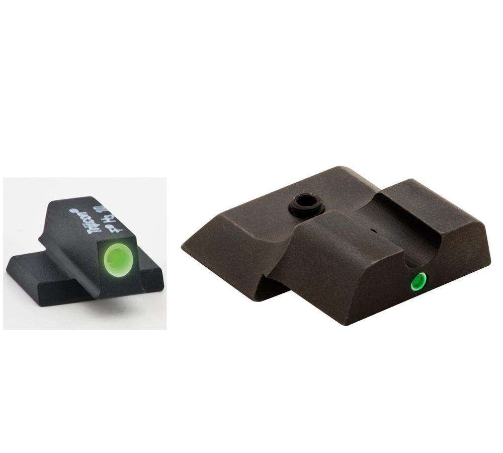 Sights Lasers AmeriGlo Smith & Wesson M&P Shield AMER SW141   I-DOT NS SHIELD            GRN/WT/GRN • Model: Smith & Wesson M&P Shield