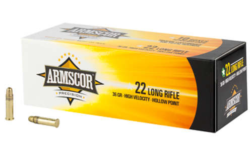 Ammunition Armscor Ammo 22LR ARMSCOR 22LR HVHP 36GR 50/5000 • Model: Ammo