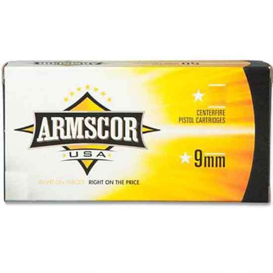 Ammunition Armscor ZPAP M70 9mm ARMSCOR AMMO 9MM 147GR FMJ 50/20 • Model: ZPAP M70