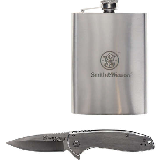 Knives BTI ZPAP M70 BTI S&W EXECUTIVE KNIFE W/FLASK • Model: ZPAP M70