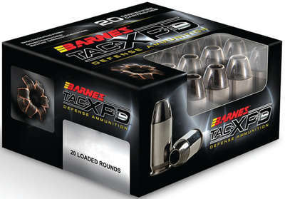 Ammunition Barnes TAC XPD 357Magnum|38Special BARNES TAC-XPD 357MAG 125GR 20/200