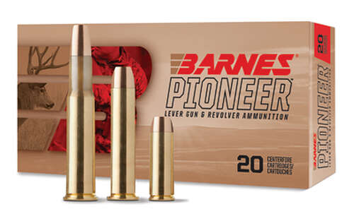 Ammunition Barnes Pioneer 357Magnum|38Special BARNES PIONEER 357MAG 180GR 20/200