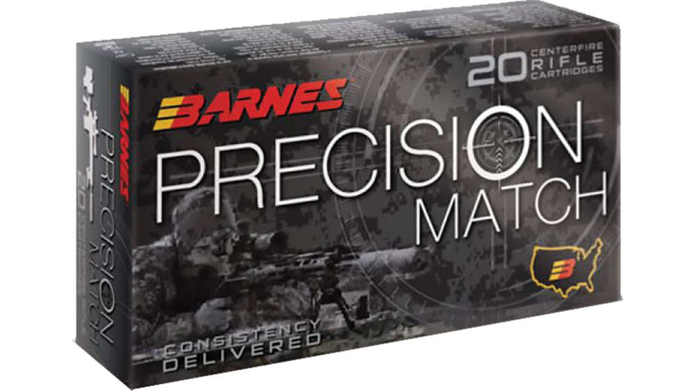 Ammunition Barnes Precision Match 338LAPUA BARNES PREC MTH 338LAP 300GR 20/200