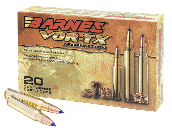 Ammunition Barnes VOR TX BARNES VOR-TX 35WHELEN 180GR TTSX 20 • Model: VOR-TX