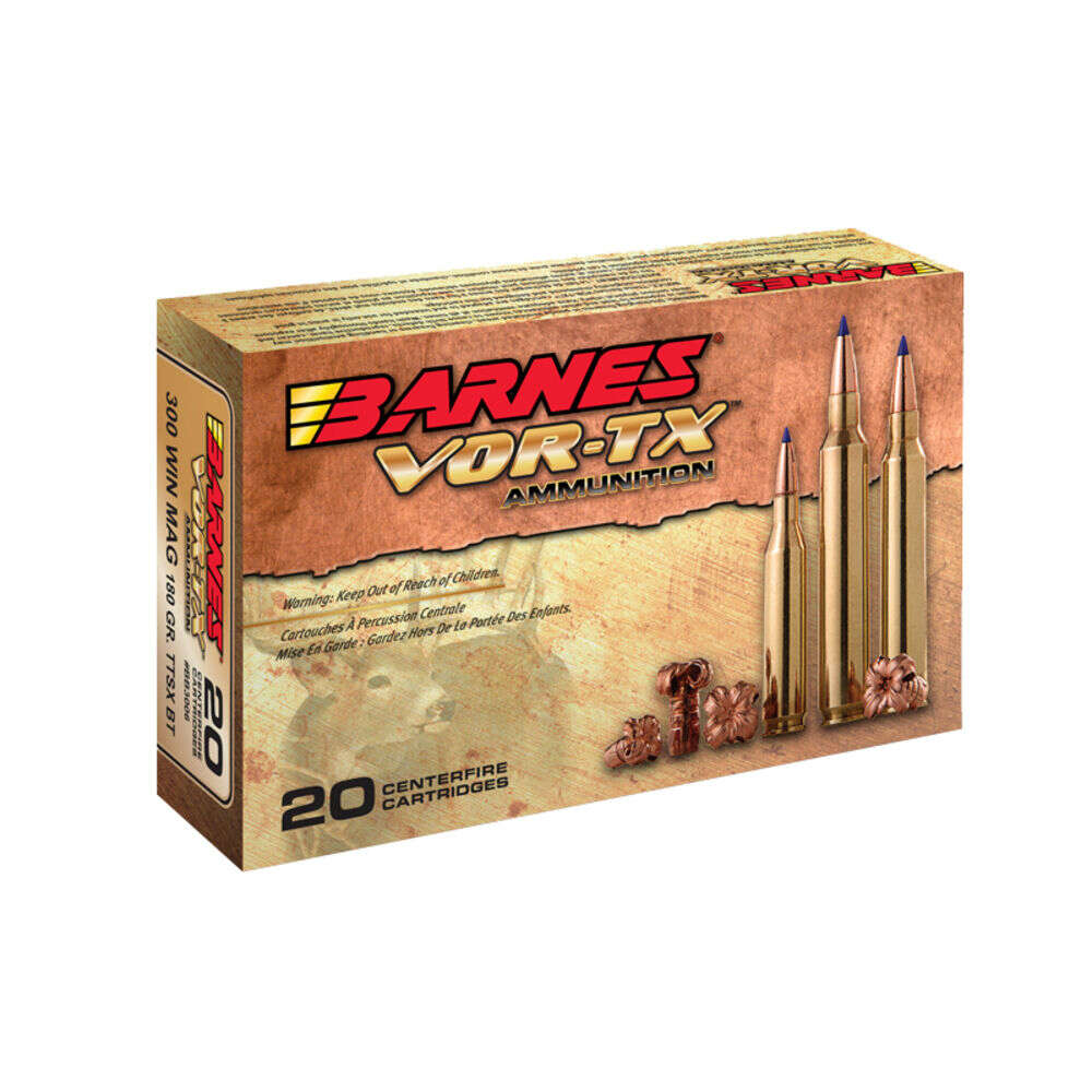 Ammunition Barnes VOR TX 450BushmasterSeries BARNES VOR-TX 450BM 250GR TSX FB