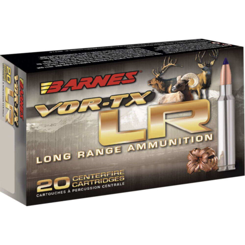 Ammunition Barnes Ready Series BARNES VOR-TX LONG RANGE 338 REM ULTRA MAG Barnes LRX 20RD 250GR