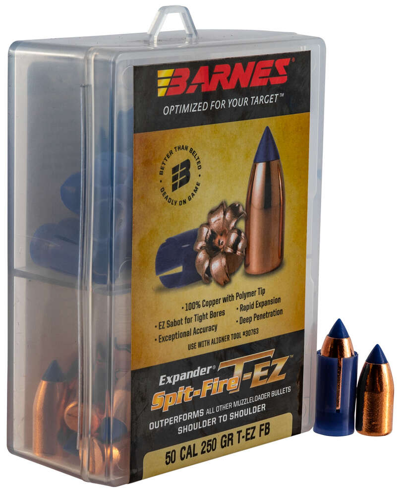 Ammunition Barnes Ready Series BARNES SPFR TEZ 50CAL .451 DIA 250GR