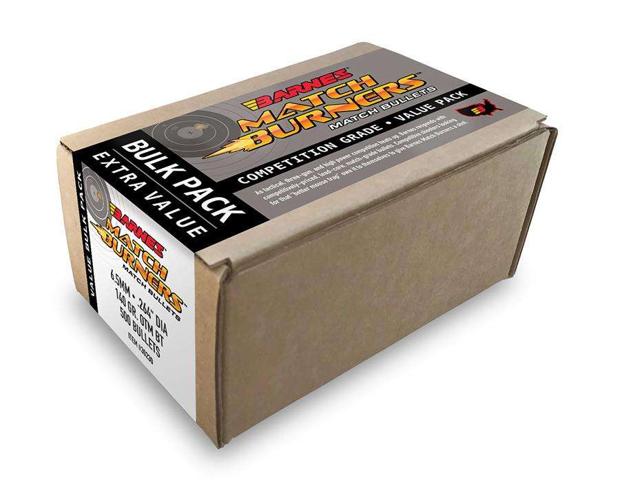 Ammunition Barnes Ready Series BARNES 6MM .243 105GR BT MATCH 500/ct