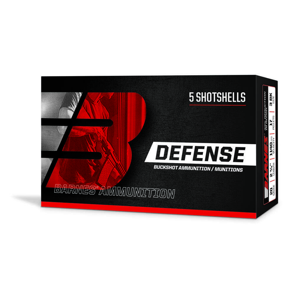 Ammunition Barnes Ready Series 12Gauge Barnes 12GA 2-3/4in 00 BK 9 Pellet 1325fps 5rd • Model: Ready Series