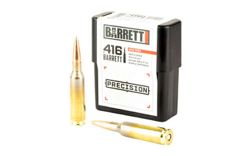 Ammunition Barrett Ammo 416Rigby BARRETT .416B PRECISION 500GR 10/80