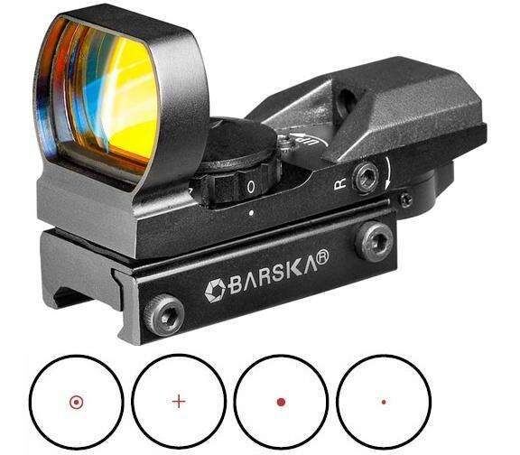 Sights Lasers Barska Ready Series Barska Riflescope Multi-Reticle Electro Sight 1x 22mmx33mm • Model: Ready Series