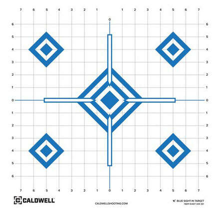 Targets Battenfeld Recycled Paper CALD 1175521   PAPER TARGET 16 SIGHT IN BLU 10PK • Model: Recycled Paper