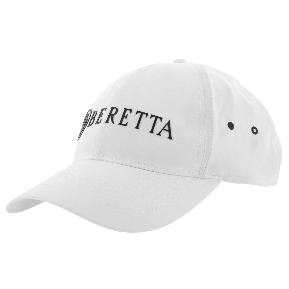 Clothing Beretta 4.50" PEAK PERFORMANCE CAP WHITE OSFA • Model: 4.50"