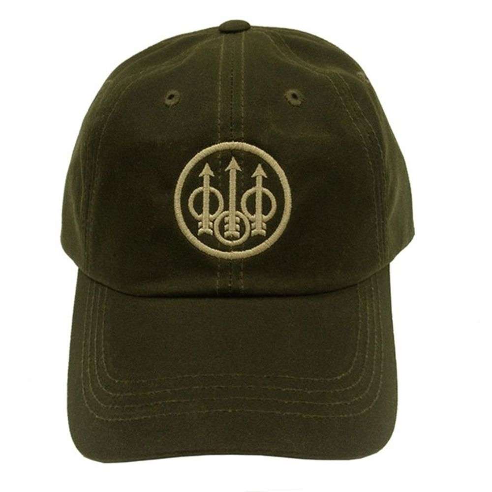 Clothing Beretta 4.50" WAXED COTTON HAT GREEN OLIVE • Model: 4.50"