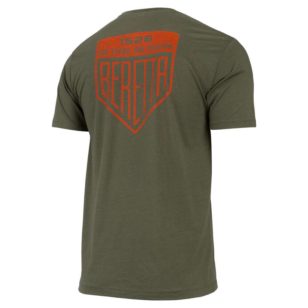 Clothing Beretta 4.50" LEGACY TSHIRT MILITARY GREEN XL • Model: 4.50"