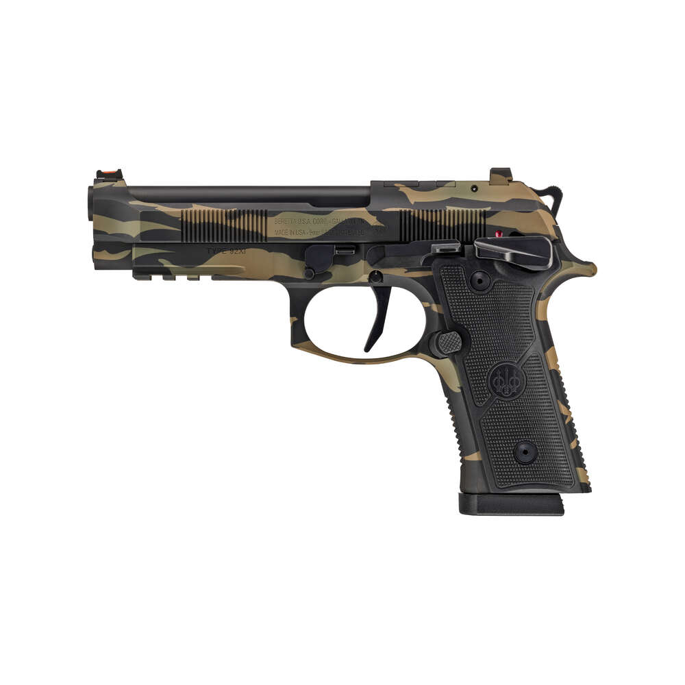 Handguns Beretta ZPAP M70 9mm BER 92XI AMERICAN COMBAT 9MM 4.7 15RD TIGER CAMO
