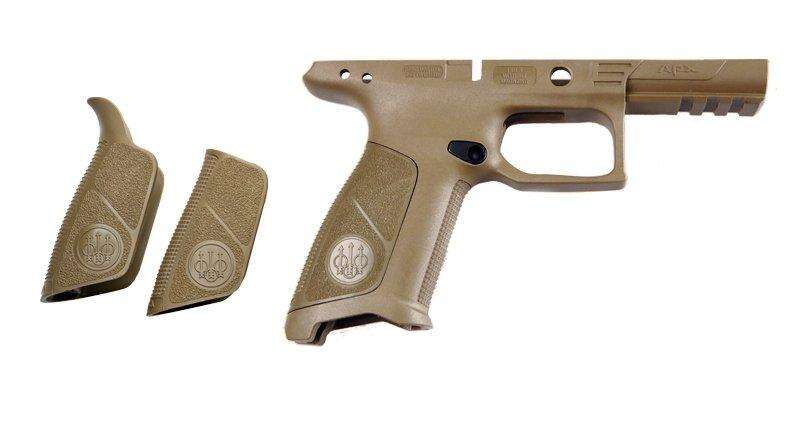 Grips Pads Stocks Beretta Ready Series Grip Frame - FDE -  NO GROOVES • Model: Ready Series