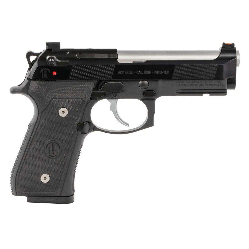 Handguns Beretta Ready Series 9mm 92G Elite LTT Centurion 9mm FO Sights 3-18rd Mag 4.7in BBL Db/Sngl Bruniton