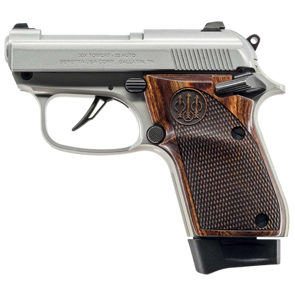 Handguns Beretta 30X Tomcat 32ACP 30X TOMCAT INOX 32ACP SS/WD •  • Model: 30X Tomcat