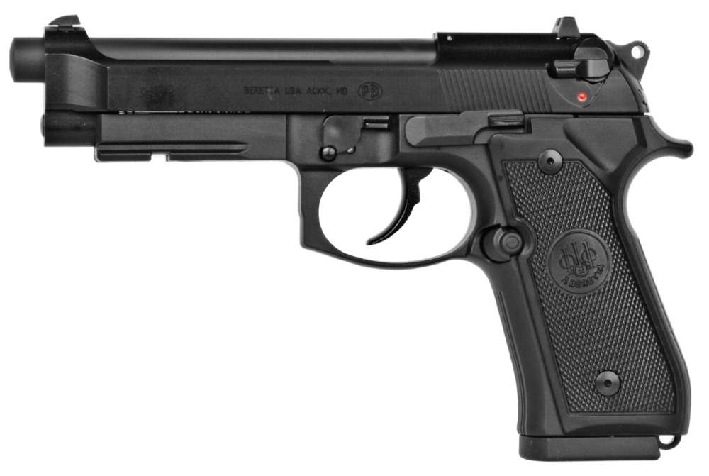 Handguns Beretta M9A1 22 22LR M9A1-22 22LR BLK 4.9" 10+1   # •  • Model: M9A1-22