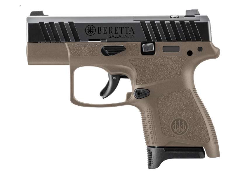 Handguns Beretta APX A1 Carry 9mm APX1 RDO CARRY 9MM FDE 3" 8+1# • FDE FRAME • Model: APX-A1 Carry