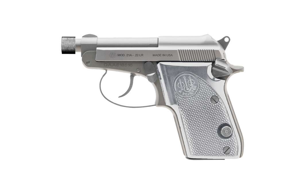 Handguns Beretta 21A Bobcat Covert 22LR 21 BOBCAT 22LR GHOSTBUSTER   # • 2.9" TIP-UP BARREL • Model: 21A Bobcat Covert