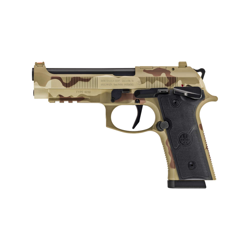 Handguns Beretta 92Xi Combat Series 9mm 92XI FS 9MM DCU CAMO 4.7" 15+1 • AMERICAN COMBAT SERIES • Model: 92Xi Combat Series