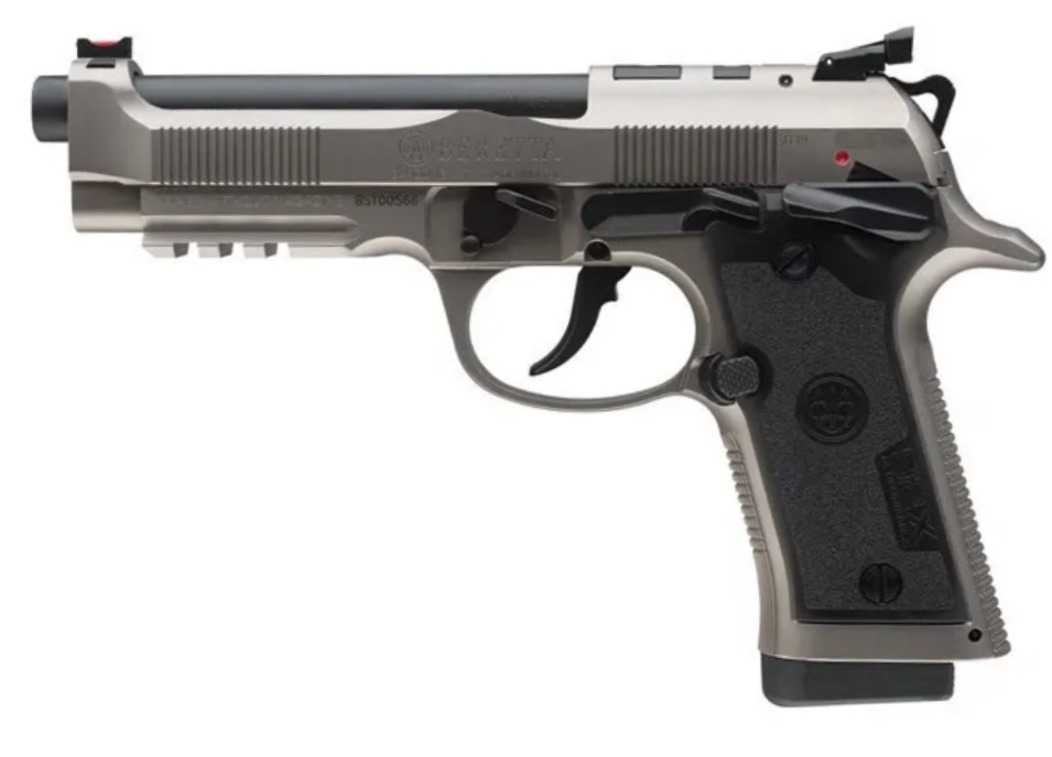 Handguns Beretta 4.90" 9mm BER J92XPCO21    92X PCO  9M         4.9  15R BLK • Model: 4.90"